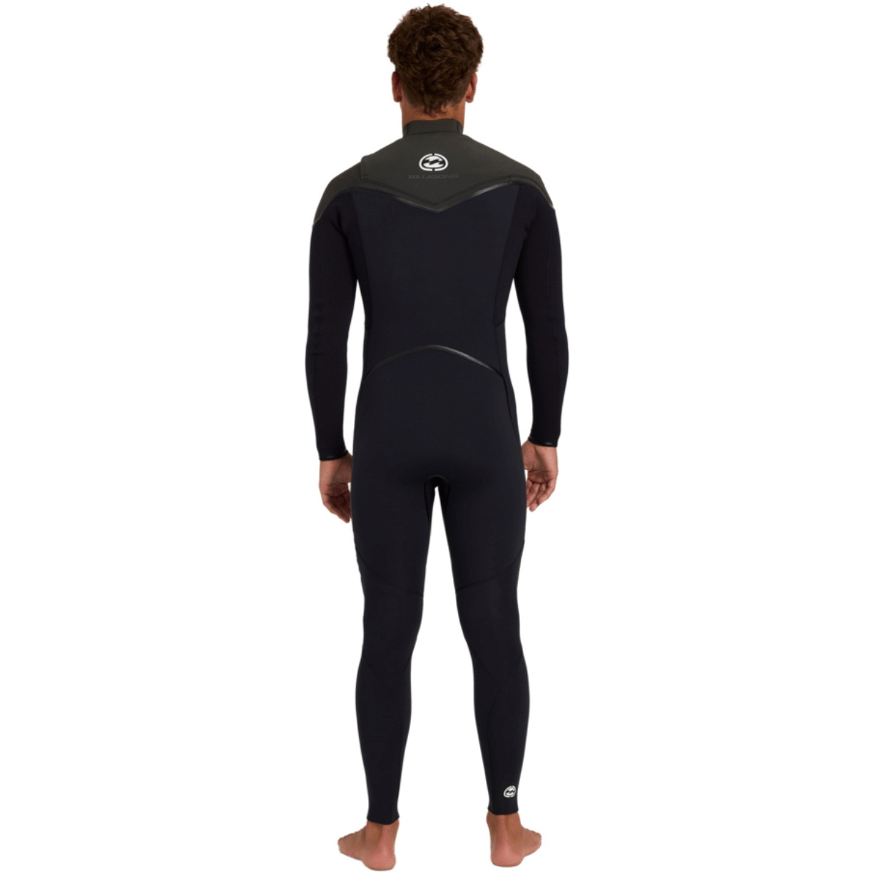2026 Billabong Mens Absolute Ultra 4/3mm Chest Zip Wetsuit ABYW100283 - Storm Black